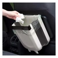 Cesto Flexible Blanco para Basura Diseño Compacto y Funcional Diario YRegalo Sticker