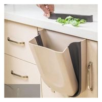 Contenedor Portatil Beige Plegable para Uso Diario en Casa Hogar YPapel Regalo