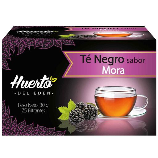 Caja infusiones 6 departamentos Líneas negras