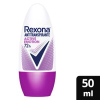 Desodorante para Mujer en Roll On REXONA Active Emotion Frasco 50ml