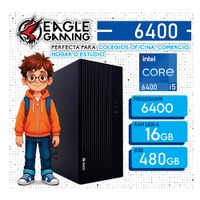 PC DE OFICINA INTEL CORE I5 6400 16GB RAM DDR4 SSD 480GB
