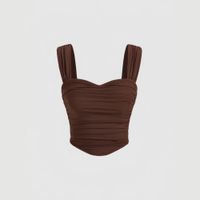 Top chocolate mujer - GIA