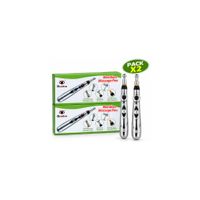 Pack 2 Lápices Masajeadores de Acupuntura con Cabezales