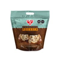 Panetón con Trozos de Chocolate POESSIA Bolsa 900g