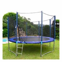 Trampolin Infantil 305X253CM con Resortes Protegidos para su Seguridad y styby