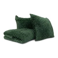 Manta Brick Blancket Microfibra Confort / Verde Arlin