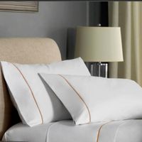 Juego De Sábanas 220 Hilos Algodón Deluxe - Blanco Beige Arlin King