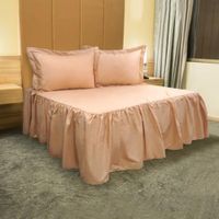 Juego De Sábanas Cool 150 Hilos Cotton Confort - Nude Arlin King