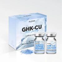 GHK-Cu Péptido de Cobre Azul Alidina  Kit Suero Liofilizado Piel y Cabello 50mg y3ml Alterna Peptido