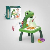 Mesa Proyector Para Niño Diseño Dinosaurio