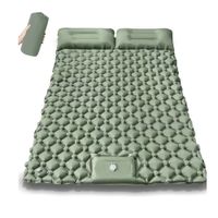 Colchoneta Inflable Ultra Ligero Para Acampar 2 Personas Verde