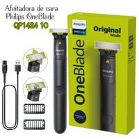 Afeitador Philips OneBlade Face - QP1424-10.