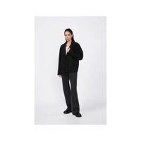 CASACA SEMIOVERSIZE KENIA CON FORRO PARA MUJER