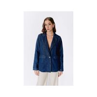 BLAZER DENIM CON BOLSILLOS