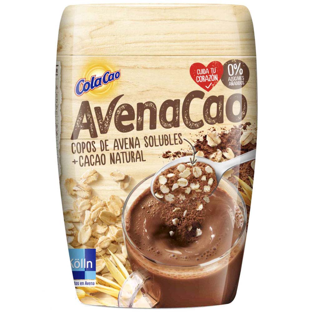 Avena con Cocoa COLACAO 0 % Azúcar Frasco 350g | plazaVea - Supermercado ingredientes colacao 0