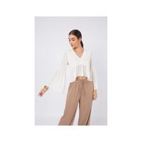 BLUSA DE GASA PARA MUJER NAIA