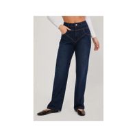 PANTALON DENIM RECTO SEMI ENTALLADO VICTORIA