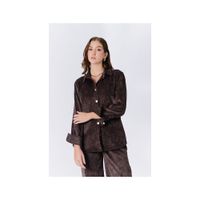 CAMISA DE CORDUROY THAIS MANGA LARGA DE MUJER