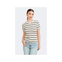 POLO MANGA CORTA VISCOSA CUELLO REDONDO DE MUJER BANATY