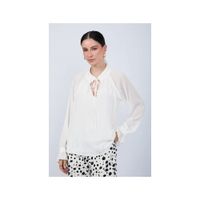 BLUSA DE GASA MANGA LARGA ARIEL