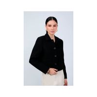 CASACA CORTA CON CUELLO CAMISERO AMALIA
