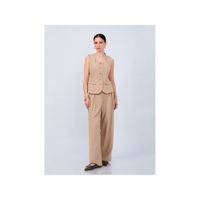 PANTALÓN SASTRERO CON LAZO Y PLIEGUES DELANTEROS MELISSA