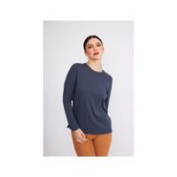 POLO MANGA LARGA DE ALGODON PARA MUJER