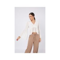 BLUSA DE GASA PARA MUJER NAIA