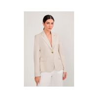 BLAZER SASTRERO ENTALLADO CON BOTON METALICO KAJUN