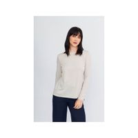 POLO MANGA LARGA DE ALGODON PARA MUJER