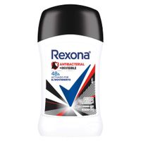 Desodorante para Mujer en Barra REXONA Antibacterial Invisible Frasco 50g