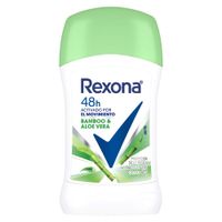Desodorante para mujer en Barra REXONA Bamboo & Aloe Vera 50gr