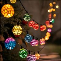 Guirnalda Led Marroquí Decorativas 5m 25 Led Con Enchufe