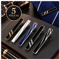 SET DE 5 PISA CORBATAS PARA CABALLEROS  RAYAS