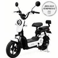 Bicimoto Eléctrica OXEN de Litio 350W Blanco
