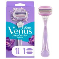 Máquina de Afeitar para Mujer GILLETTE Venus Breeze Ultra Comfort Breeze con Barras Humectantes Paquete 1un