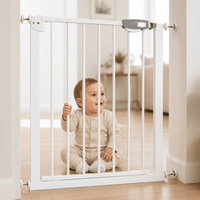 Reja de seguridad para bebes y mascotas 74-86cm de ancho