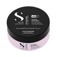 Pomada en cera Alfaparf Milano Semi Di Lino Style&Care Glossy acabado extra brillante 90 ml