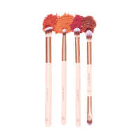 Set de 4 Brochas para ojos Alma Bonita para aplicar, difuminar y definir