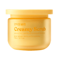 Exfoliante Corporal Flor de Mayo Creamy Scrub con aroma a coco y vainilla 170 ml