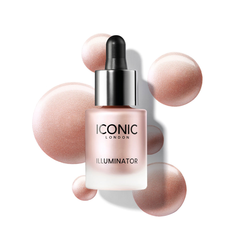 Rubor iluminador ICONIC London Illuminator Shine Pink Pearl