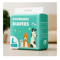 Pañal Absorbente para Perros Machos Talla L - 10 Unidades