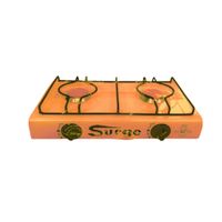 Cocina SURGE de Mesa Dos Hornillas a Gas Naranja