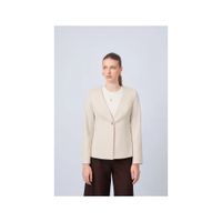 BLAZER CON ESCOTE V CAMELIA