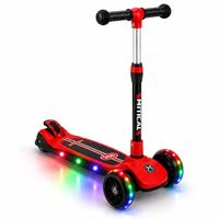 SCOOTER INFANTIL PLEGABLE  - 3 RUEDAS ANCHAS CON BLUETOOTH - LUCES LED Y  FUNCIÓN MUSICAL 2026