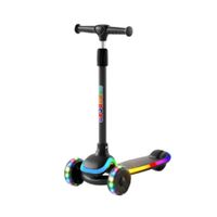 SCOOTER PARA NIÑOS Y NIÑAS MUSICAL 3 RUEDAS ALUMINIO ROSA