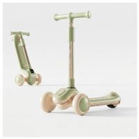 SCOOTER PARA NIÑOS Y NIÑAS 3 RUEDAS DISEÑO FUTURISTA VERDE