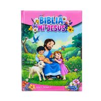 Biblia Mi Jesús Infantil Rosada – ADVENIR