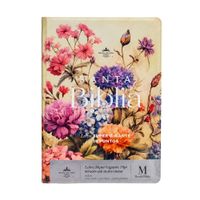 Santa Biblia Floral Súper Gigante Beige – REINA VALERA 1960
