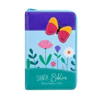 Santa Biblia Bolsillo Mariposa Celeste – REINA VALERA 1960